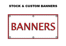 custom banners, color banners, digital banners, printed banners, large banners, grand format banners, party banners, birthday, graduation, celebration, online design, grommets, baseball banners, sports banners, soccer banners, team banners, banner, school banners